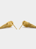 Pendientes Largos Base Ovalada - Acero Inoxidable