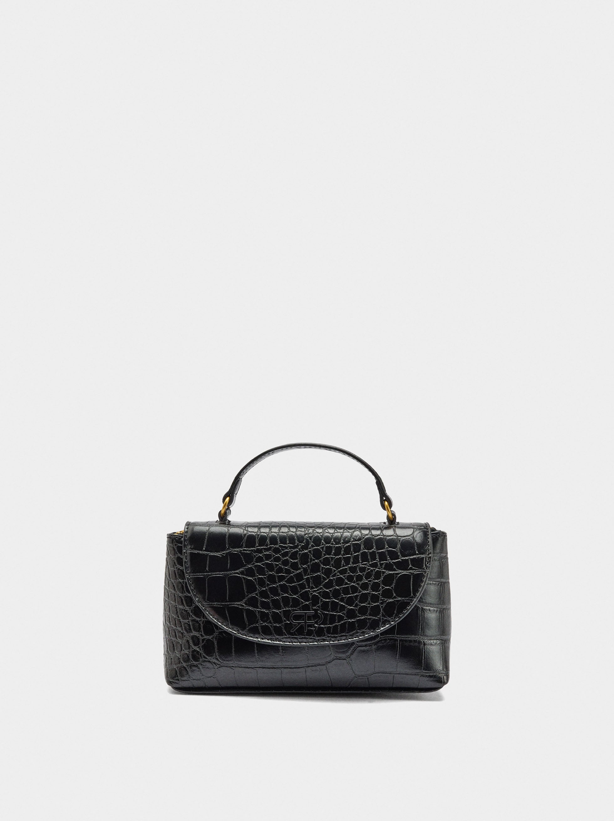 Bolso De Fiesta Con Grabado Animal