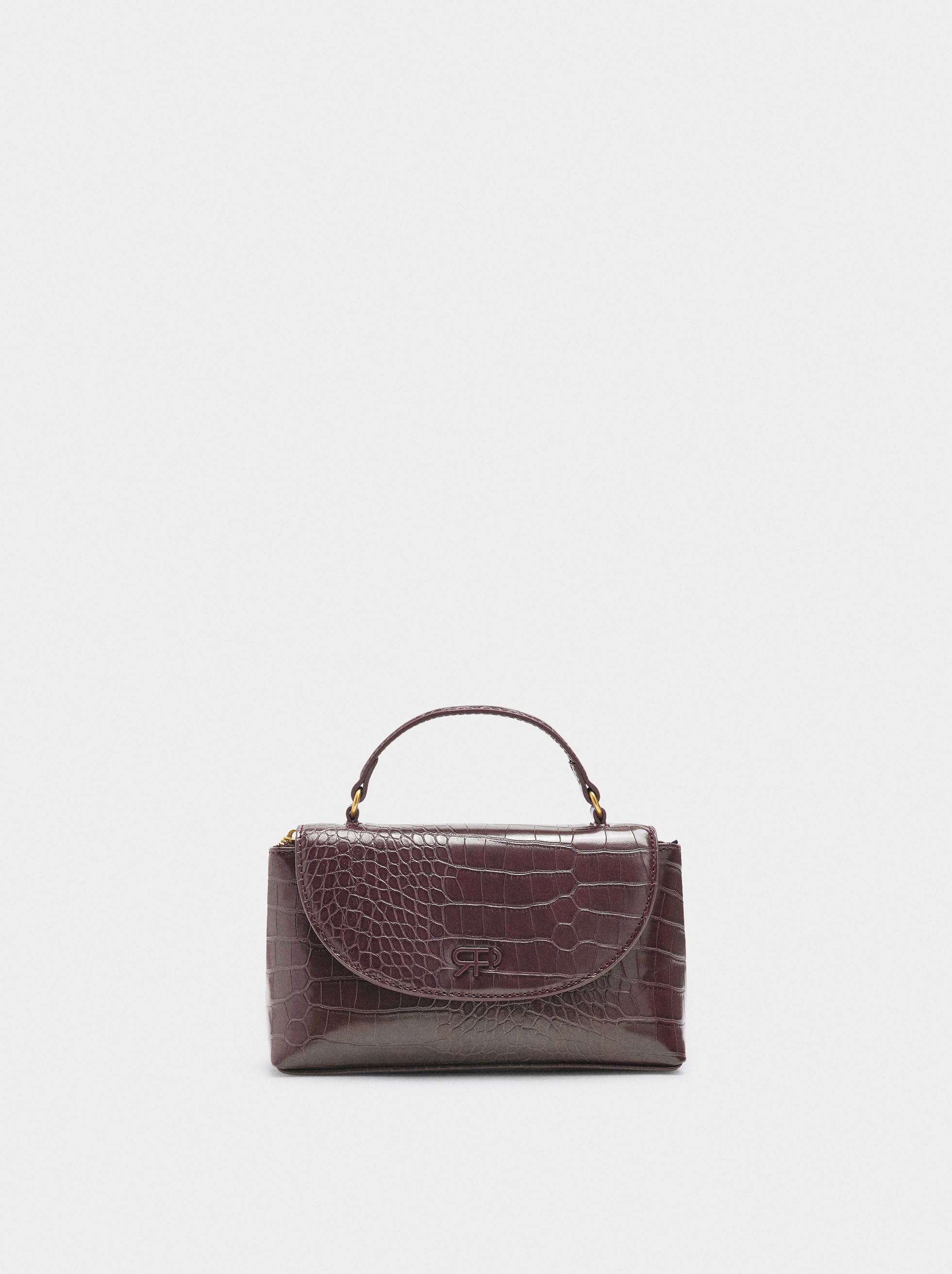 Bolso De Fiesta Con Grabado Animal