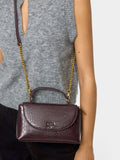 Bolso De Fiesta Con Grabado Animal