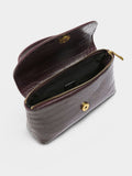 Bolso De Fiesta Con Grabado Animal