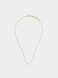 Set De Collar Con Corazón Y Aros - Acero Inoxidable