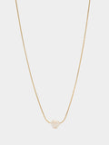 Collar Con Perla De Agua Dulce - Acero Inoxidable