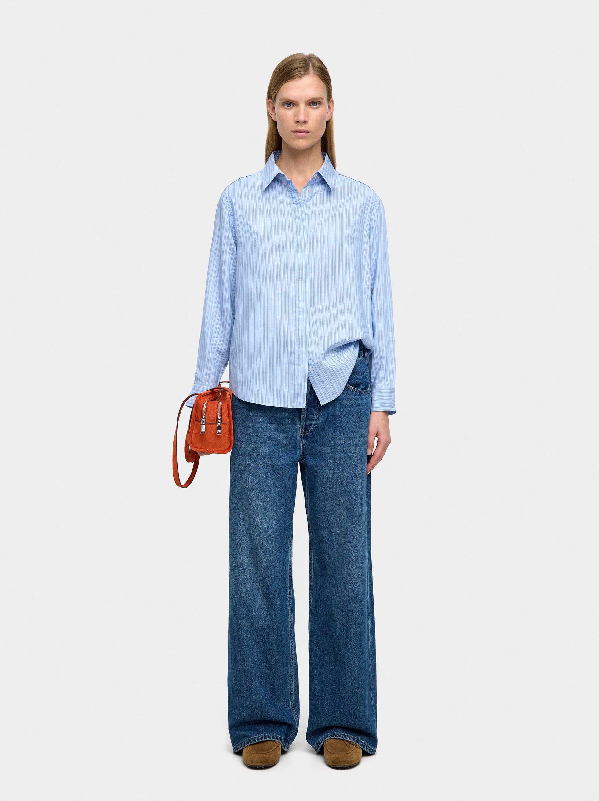 Camisa Con Raya Diplomática
