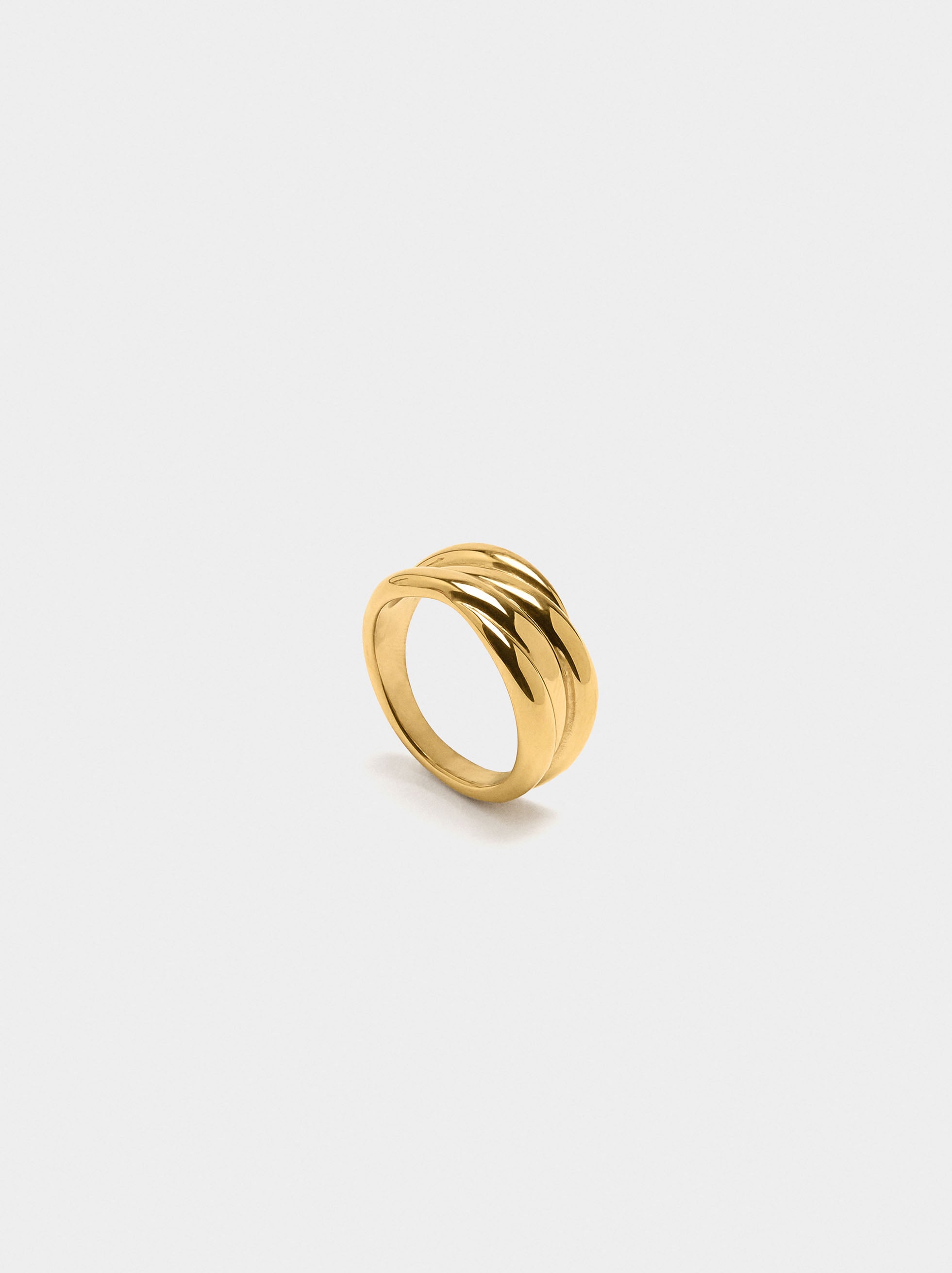 Anillo Efecto Triple - Acero Inoxidable