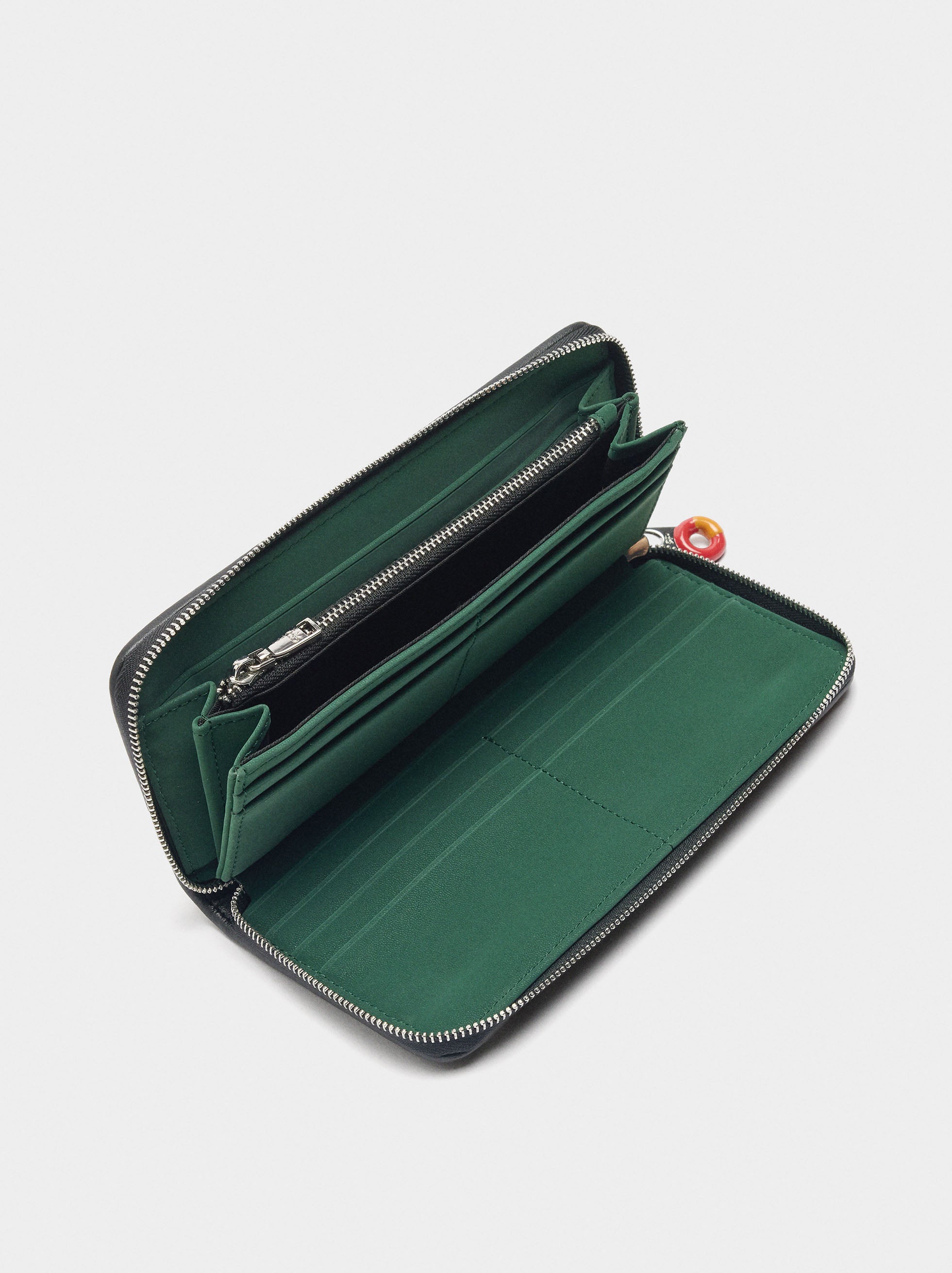 Cartera De Punto Estampado