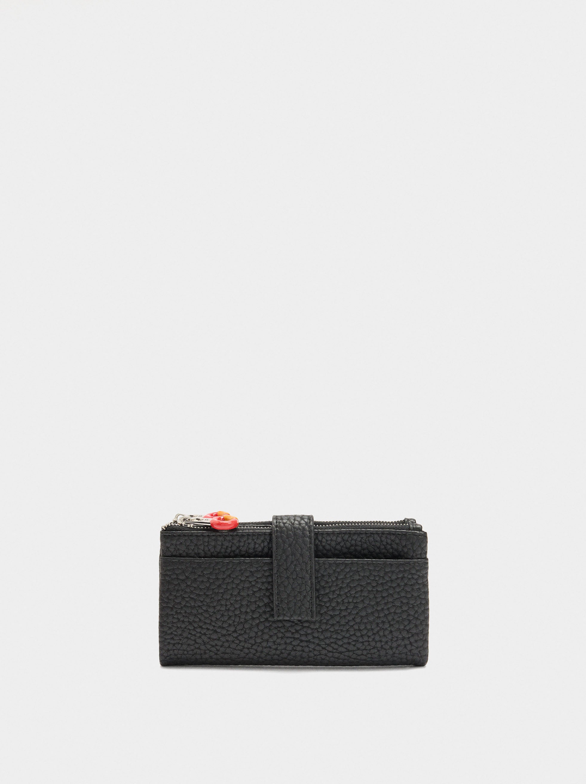 Cartera De Textura Con Efecto Doble L