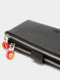 Cartera De Textura Con Efecto Doble L