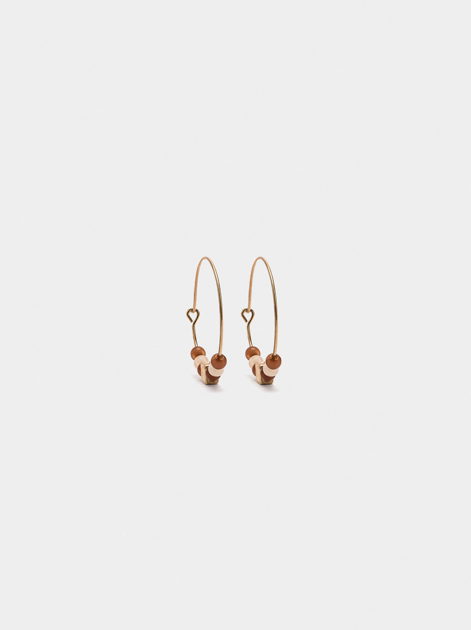 Aros Con Abalorios