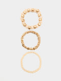 Set De Pulseras Elásticas Efecto Piedra
