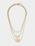 Set De Collares Pendientes Efecto Piedra