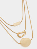 Set De Collares Pendientes Efecto Piedra