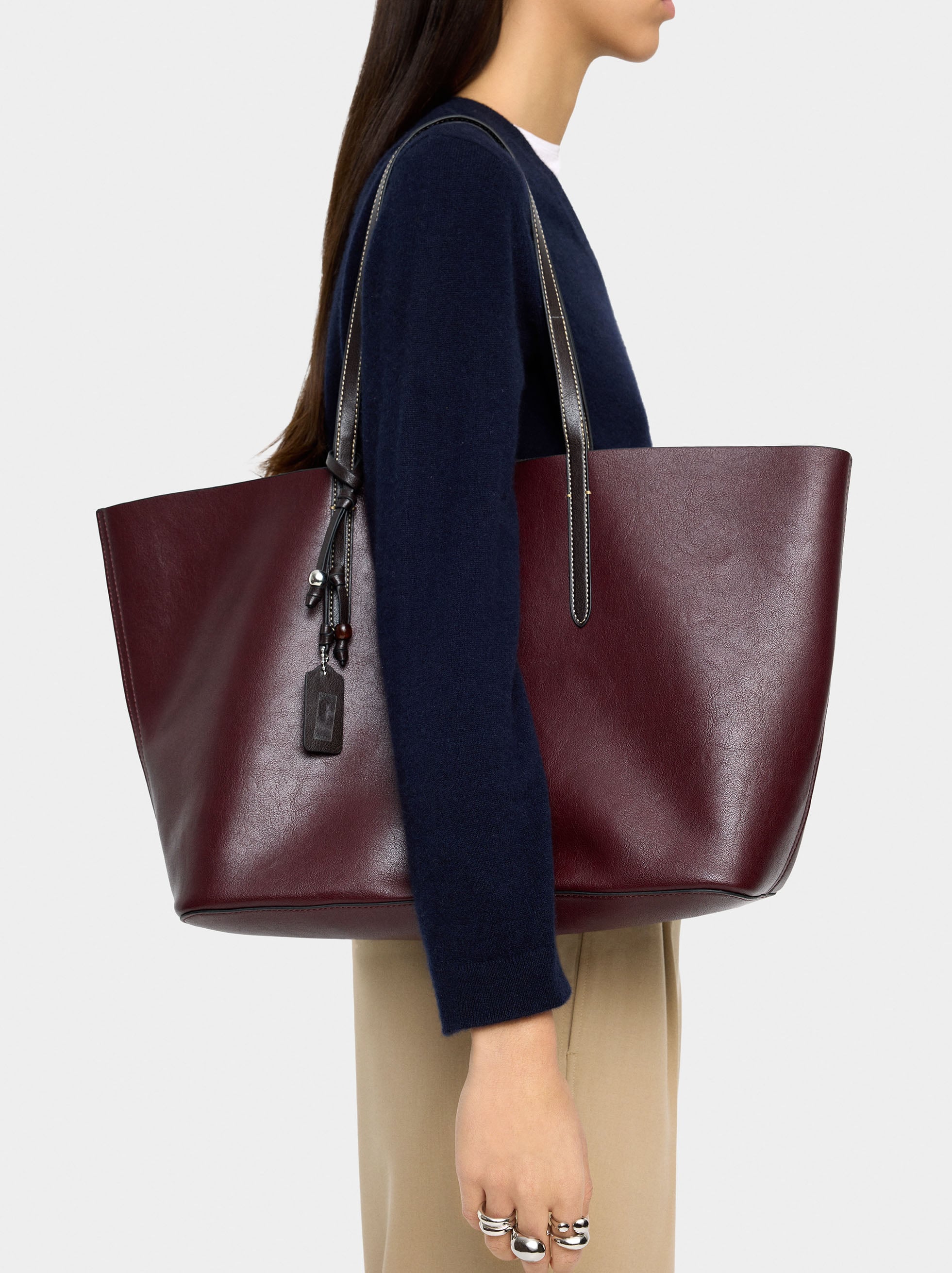 Bolso Shopper Reversible Con Bolsa Extraíble L