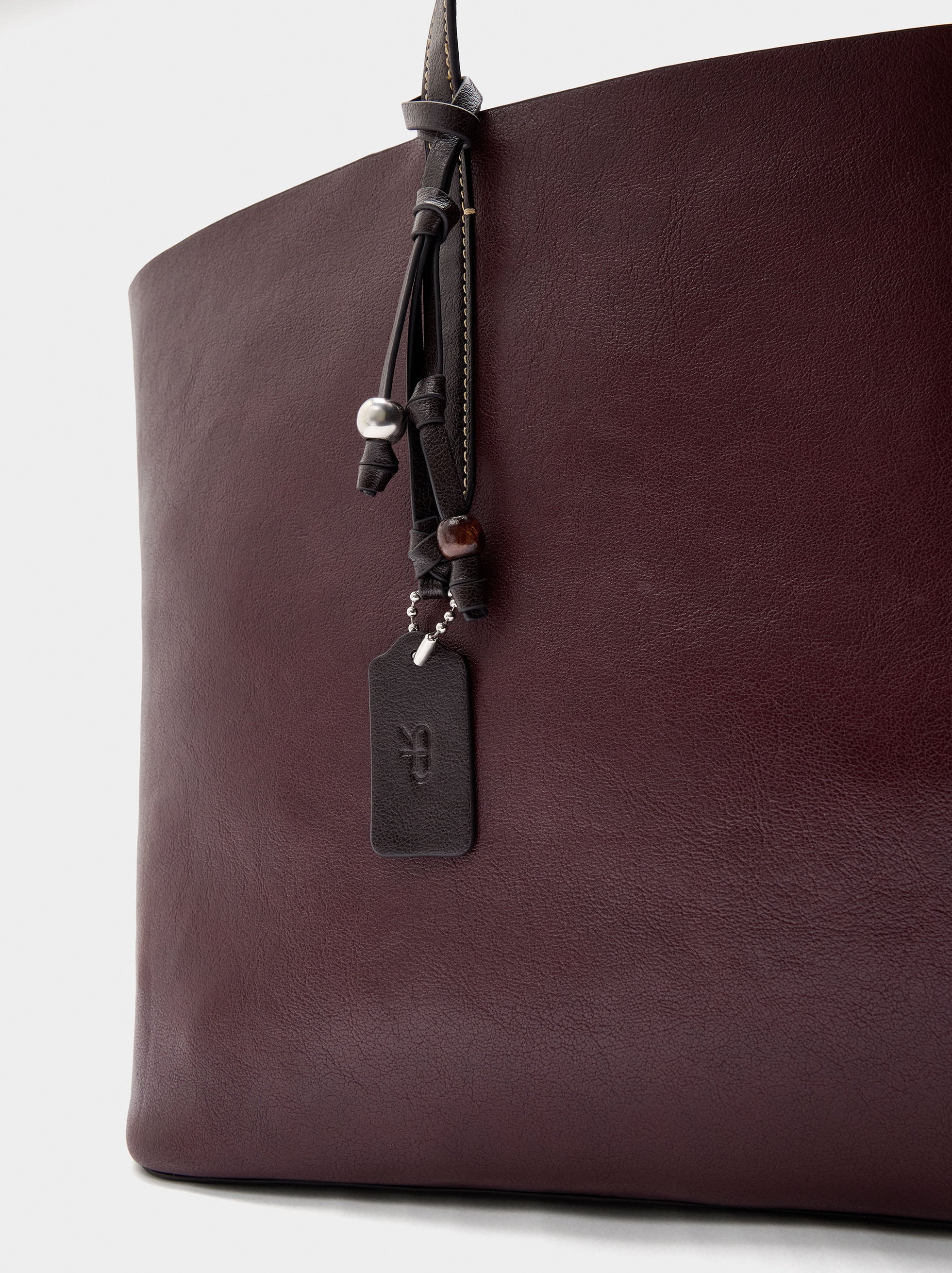 Bolso Shopper Reversible Con Bolsa Extraíble L