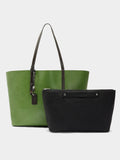 Bolso Shopper Reversible Con Bolsa Extraíble L
