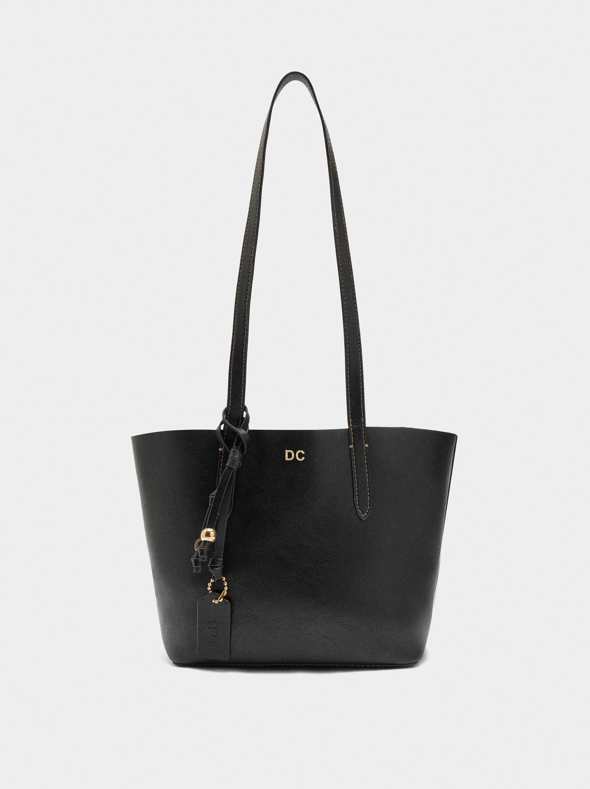 Bolso Shopper Reversible Con Bolsa Extraíble M