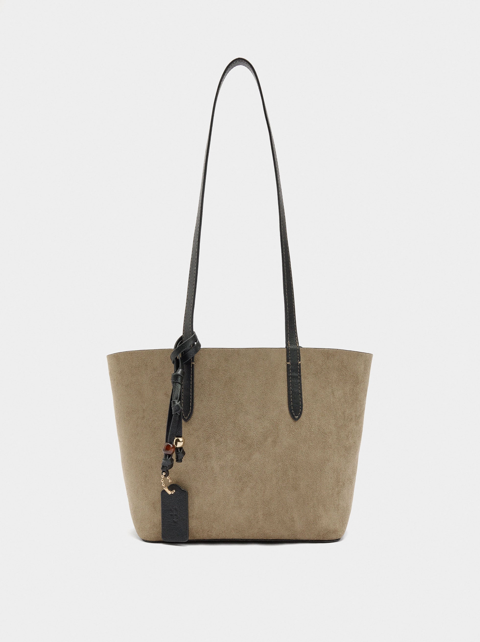 Bolso Shopper Reversible Con Bolsa Extraíble M