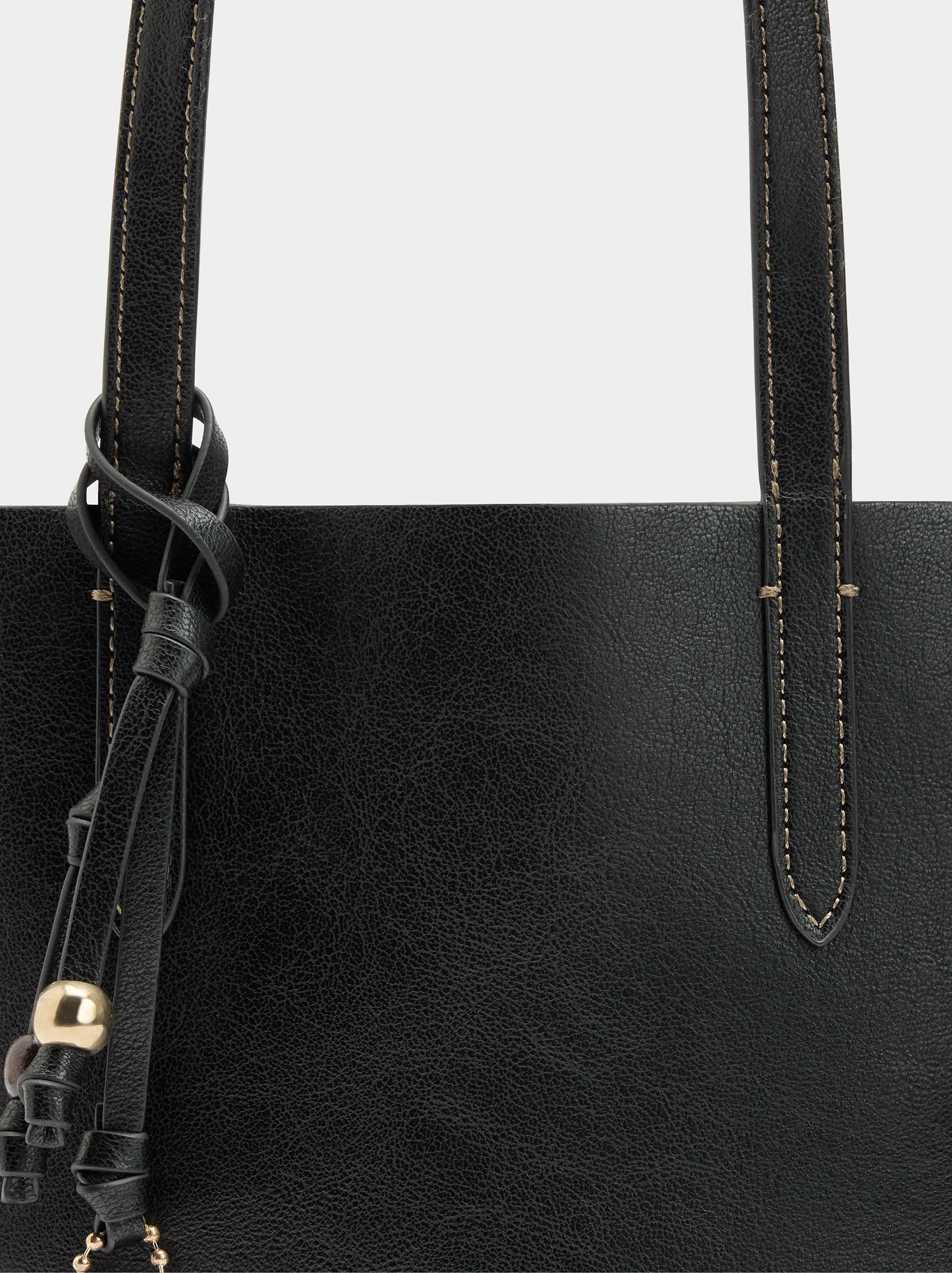 Bolso Shopper Reversible Con Bolsa Extraíble M