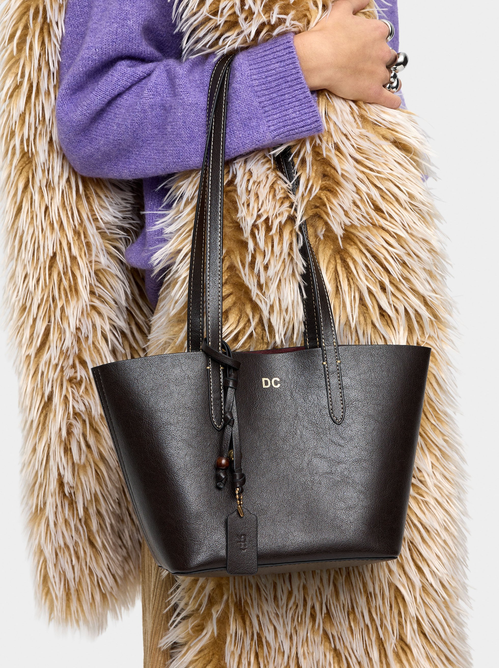Bolso Shopper Reversible Con Bolsa Extraíble M