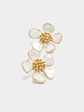 Pendientes Flor Con Relieve