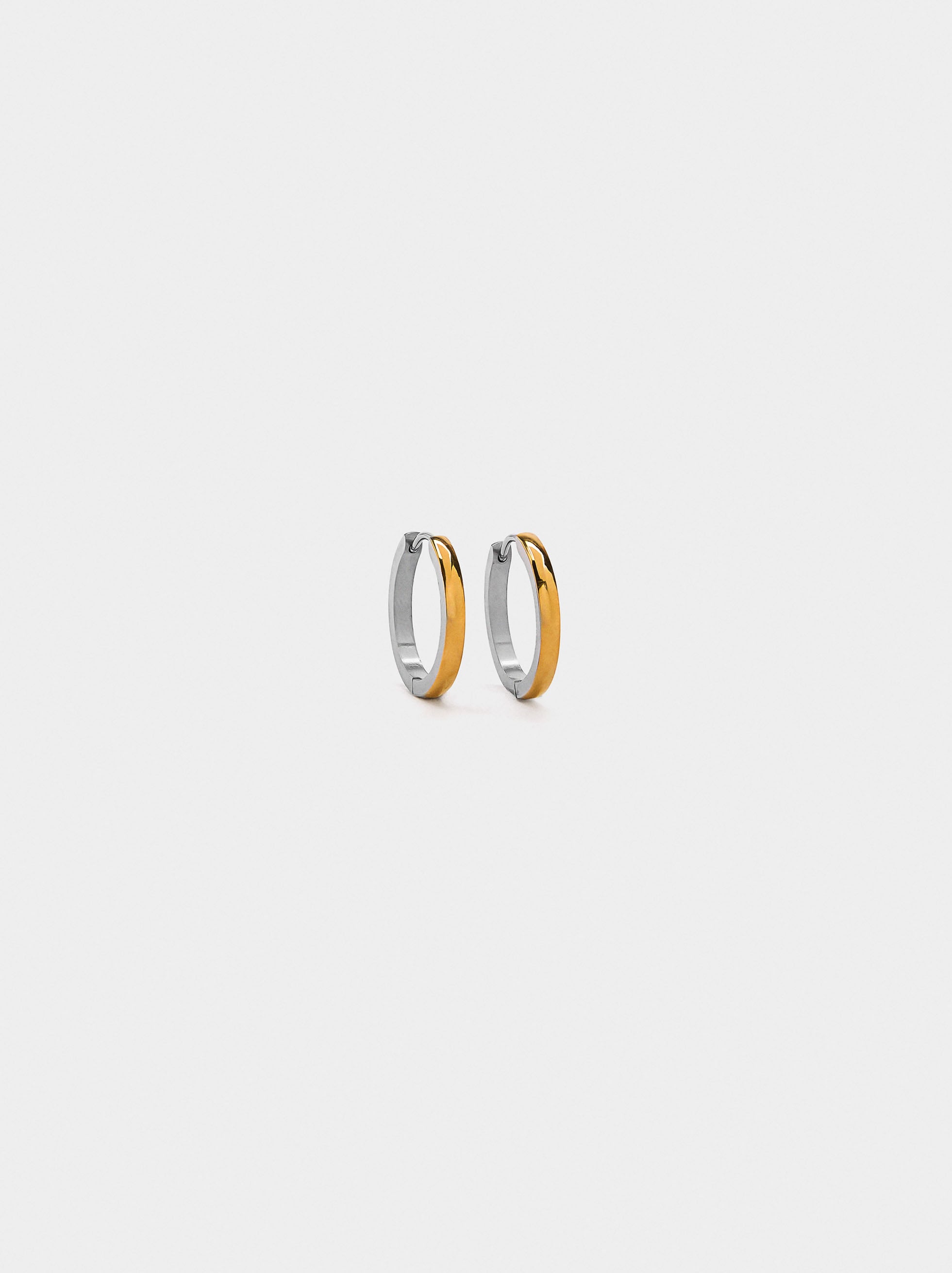 Aros Bicolor - Acero Inoxidable