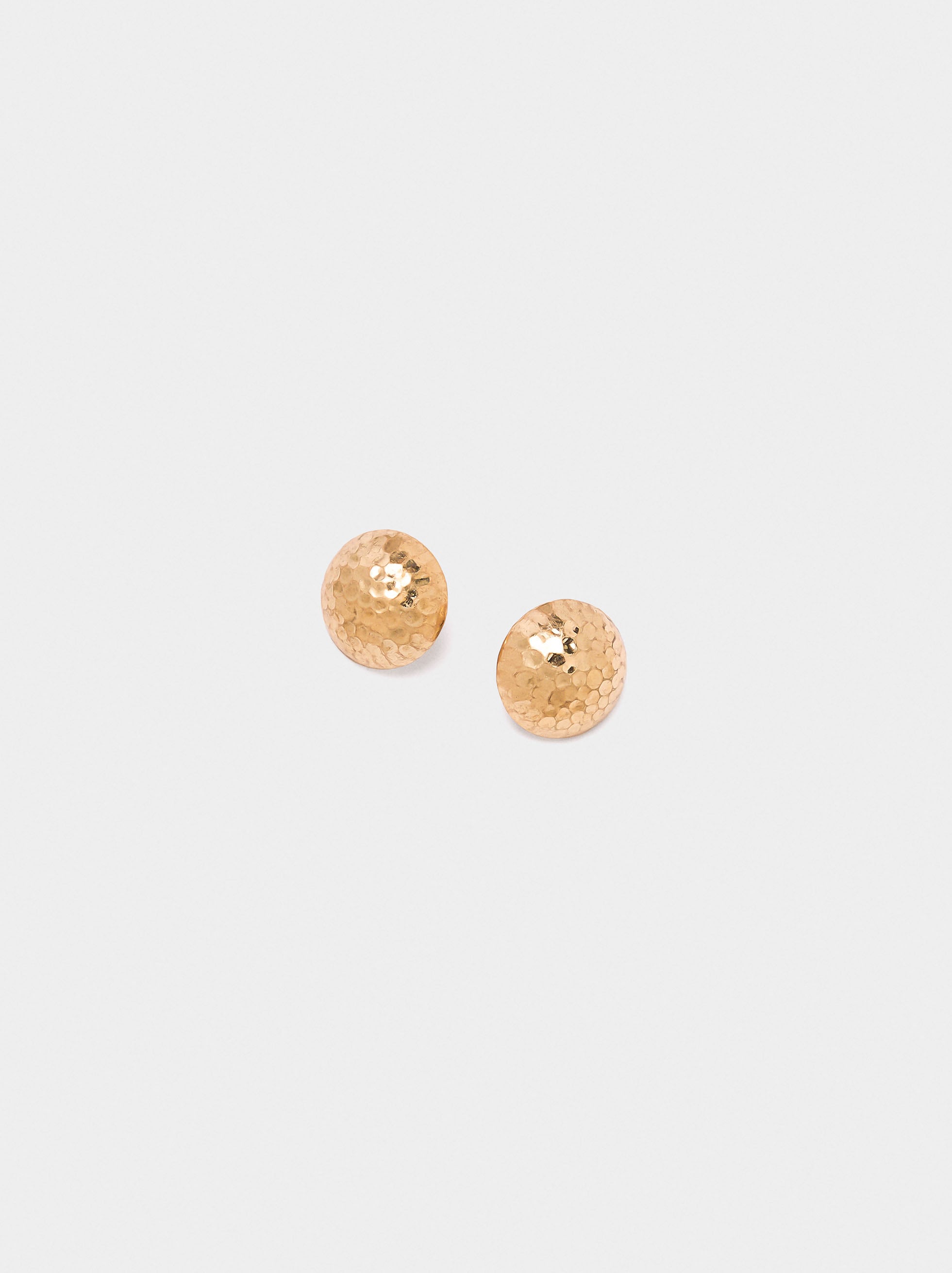 Pendientes Con Media Esfera