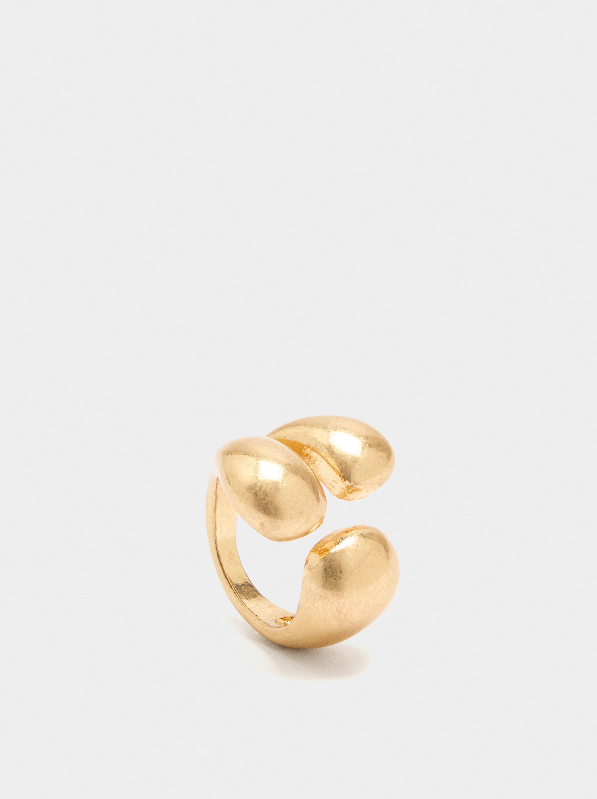 Anillo Redondeado Efecto Triple