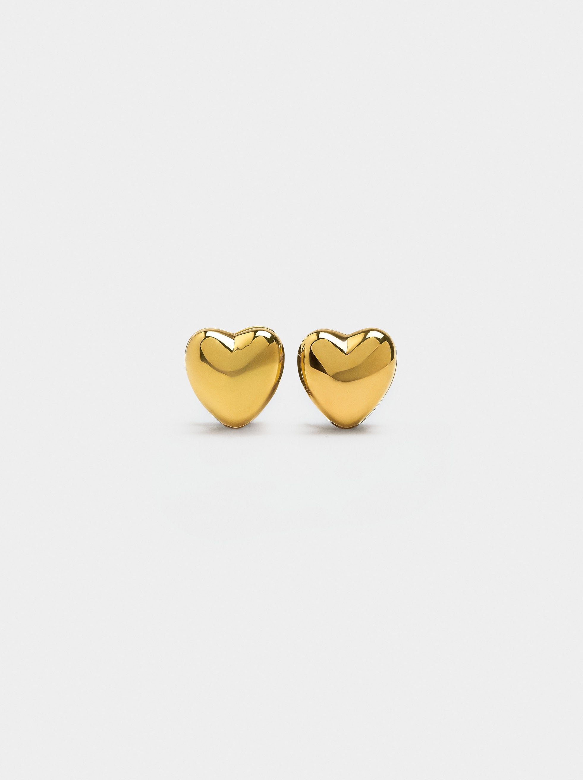 Pendientes Corazones - Acero Inoxidable
