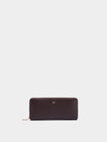 Cartera Con Textura Y Cierre De Cremallera