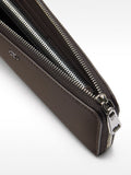 Cartera De Textura Suave Con Cremallera