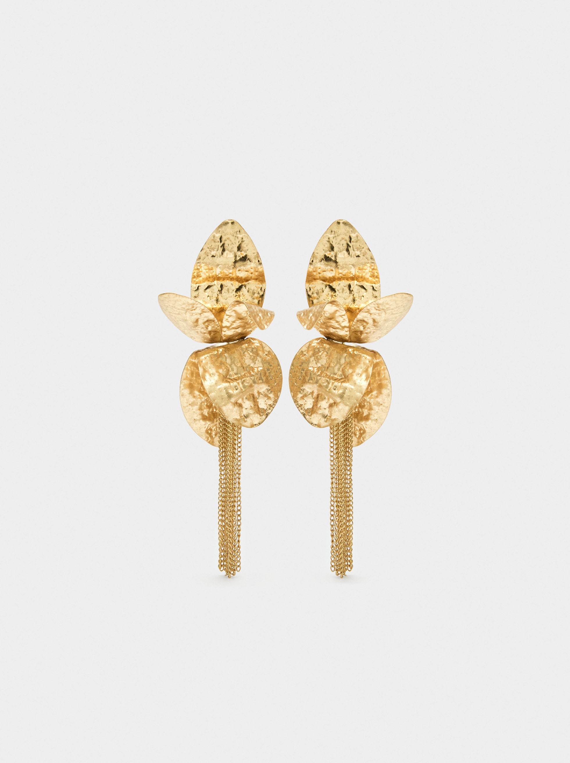 Pendientes Largos Pétalos