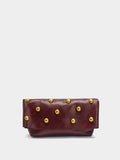 Bolso De Mano Con Esferas Y Solapa