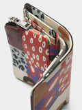 Cartera Con Textura Estampada