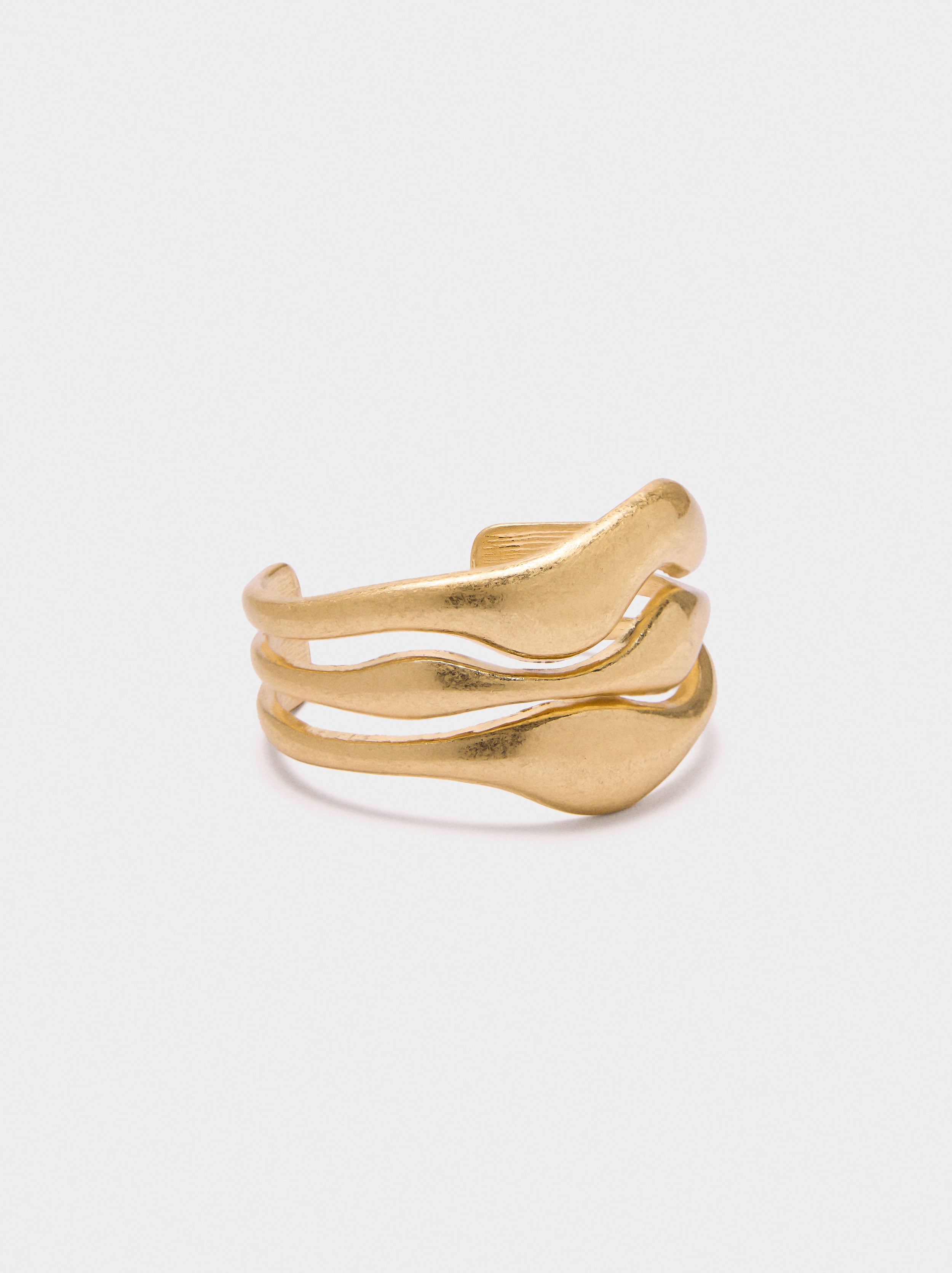 Pulsera Rígida Con Ondas