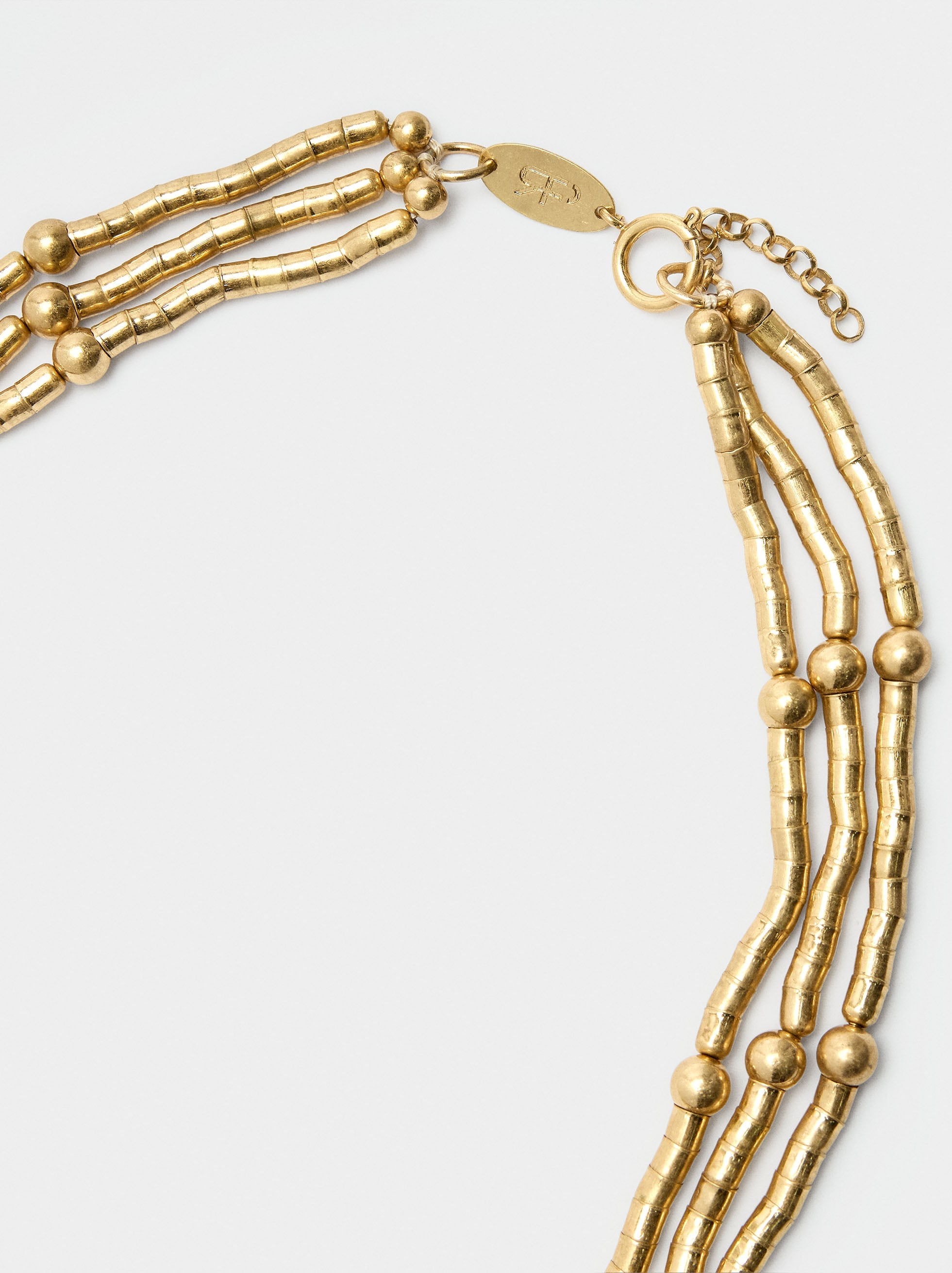 Collar Flexible Con Cuentas