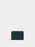 Cartera De Textura Suave Con Cremallera