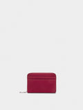 Cartera De Textura Suave Con Cremallera
