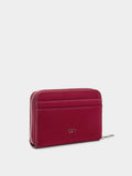Cartera De Textura Suave Con Cremallera
