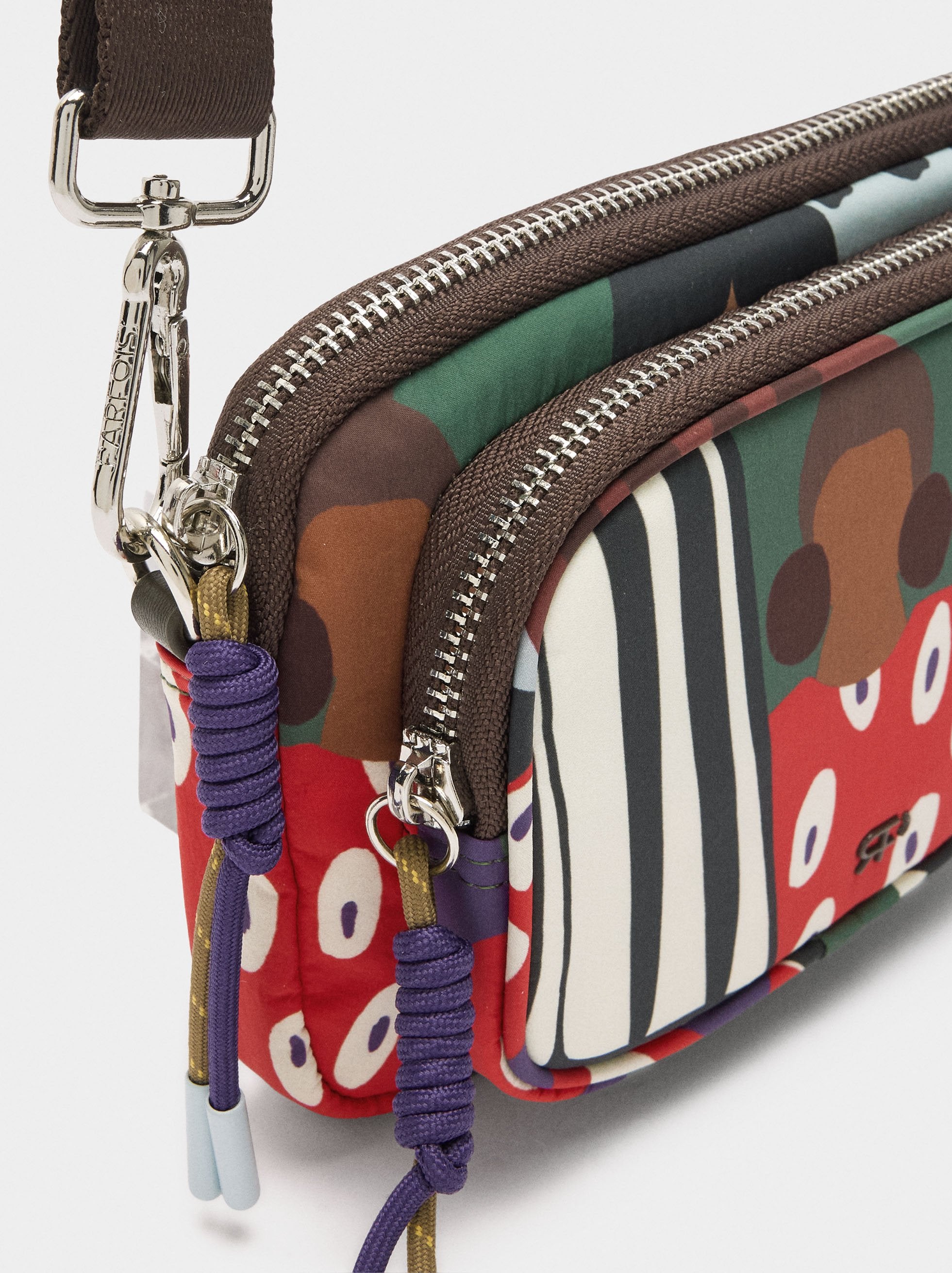 Bolsa Multiusos Estampada De Nylon