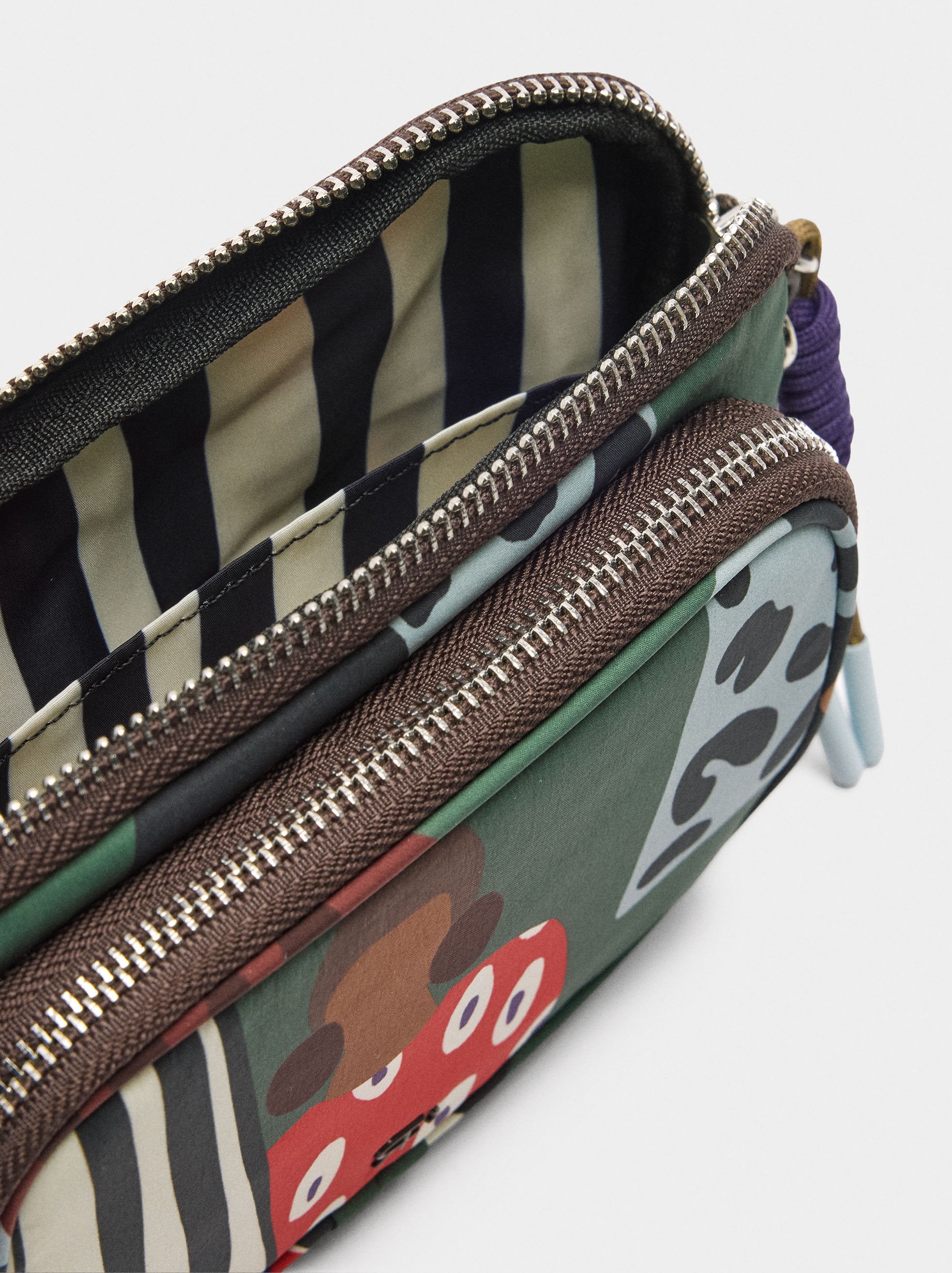Bolsa Multiusos Estampada De Nylon