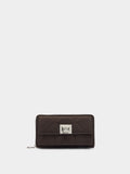 Cartera Acolchoada Con Textura Suave