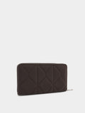 Cartera Acolchoada Con Textura Suave