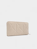 Cartera Acolchoada Con Textura Suave