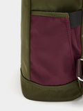 Mochila Color Block Con Nylon