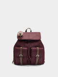 Mochila De Nylon Con Colgante
