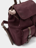 Mochila De Nylon Con Colgante