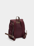 Mochila De Nylon Con Colgante