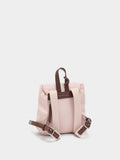 Mini Mochila De Nylon Con Colgante