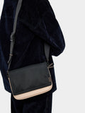 Bolso Bandolera Color Block De Nylon