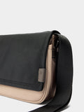 Bolso Bandolera Color Block De Nylon